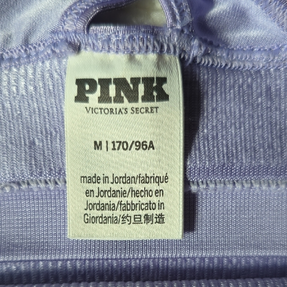 PINK Victoria's Secret Lavender Sports Bra NWT - Picture 2 of 8